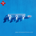 interventional accessories 3 port medical manifold